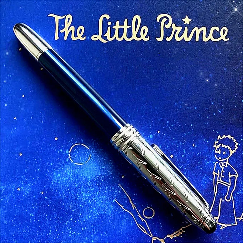 wholesale Special Edition Prince Blue Resin And Metal Rollerball Ballpoint Pen Monte 163 Office School Writing Ink Fountain Pens With Serial Number