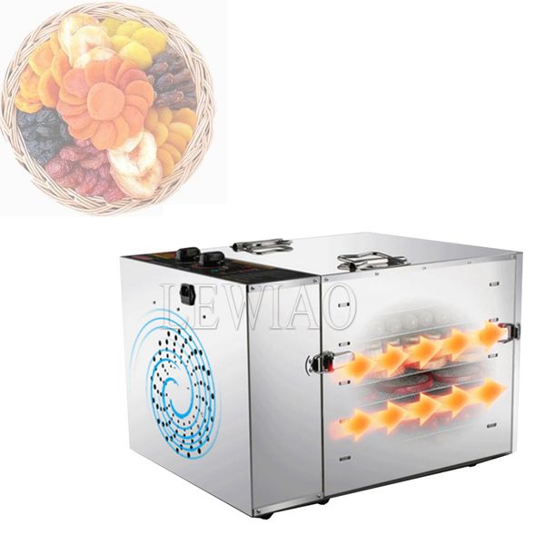 Food Dehydrator 10 Layers Fruit Dryer Food Drying Machine Stainless Steel Homeuse Vegetable Preserved Dehydration