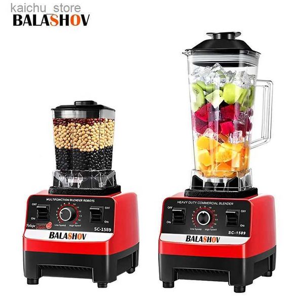 Juicers 2000W heavy-duty commercial mixer vertical mixer food processing smoothie kitchen high-power juice mixer free of bisphenol A Y240418