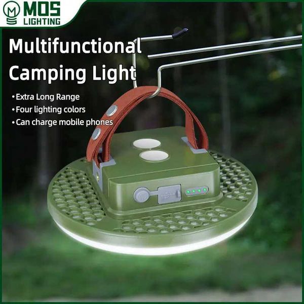MOSLIGHTING Tent Fishing Light Camping Light Multifunctional Portable Suspension Magnetic Suction High-power Ultra Bright LEDLX241113