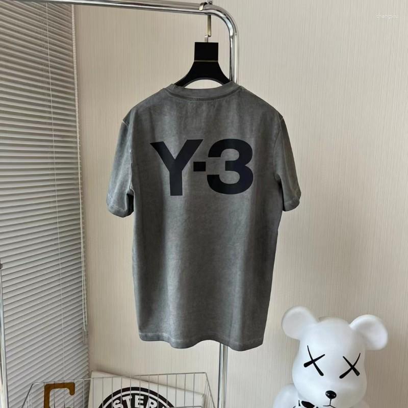 Men&#039;s T Shirts 2023 Y-3 Retro Printed Round Neck Short Sleeve Casual Y3 T-shirt TX963