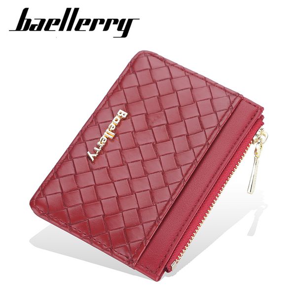 Baellerry&#039;s new bag features simple woven patterns, multiple slots, fashionable zipper holders, and women&#039;s card sleeves
