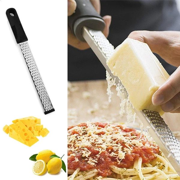 Stainless Steel Cheese Grater Slicer Lemon Zester Chocolate Chopper Fruit Peeler Planer Vegetables Cutter Kitchen Gadgets 240725