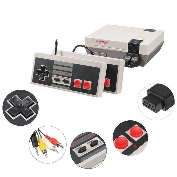Video game console 8-bit game console for FC red and white hine with 620 built-in games Y241029
