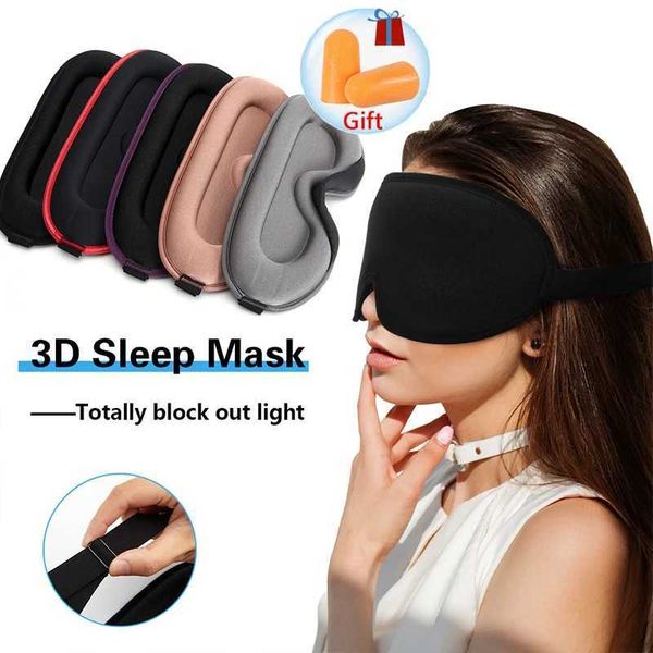 Sleep Masks Eyepatch Sleep Shade Silk Sleeping Mask Soft Sleep Eye Mask for Travel Eye Cover Sleeping Blindfold Softair Mask Sleeping Aid z2