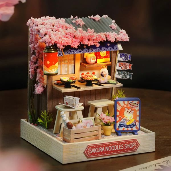 Doll House Accessories Baby Mini Miniature DIY Small Kit Making Room Toys Home Bedroom Decorations with Furniture Wooden Craft 231027