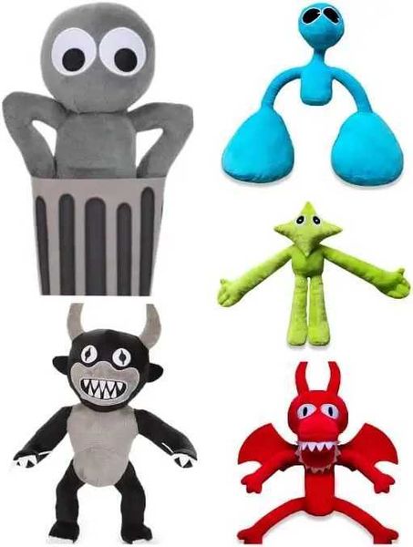 Plush Dolls Raow Frds Plush Toys Rabow Frds Plush Toys Rbow Fnds Toys Raow Fds Boys and Girls Christmas and Thanksgiving Game Fans (5 pieces