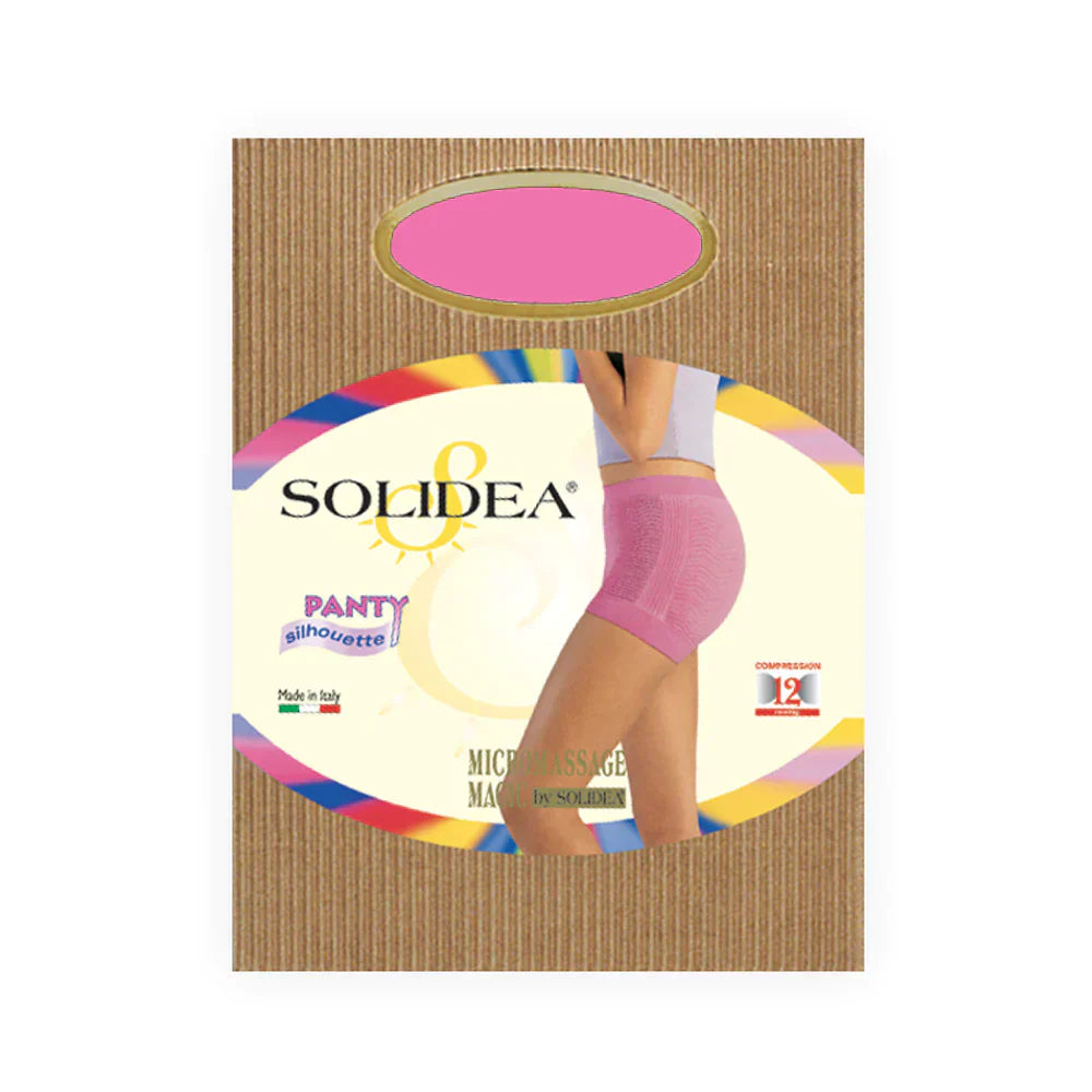 Solidea Pantalones cortos moldeadores de silueta, compresión de 12 mmHg, color turquesa, talla 5XXL
