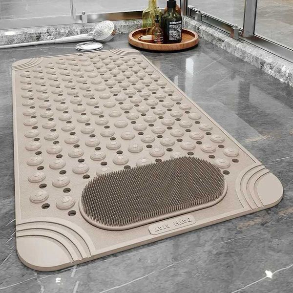 Hotel Quality Shower Mat for a Non-Slip Experience Luxury Anti-Slip Bath Mat with Suction CupsXJ240807