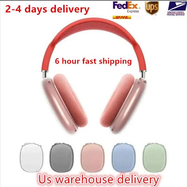 B1 MAX Top ANC Metal Pro max air pro 2 3 4 Headband Headphone Accessories Transparent Solid Silicone Waterproof Protective case air Maxs Hea