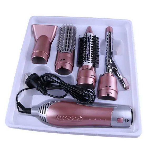 4 in 1 Multifunction Hair Dryer Curler Straightener Comb Brush Styg Tools Drop ShippingXJ241007