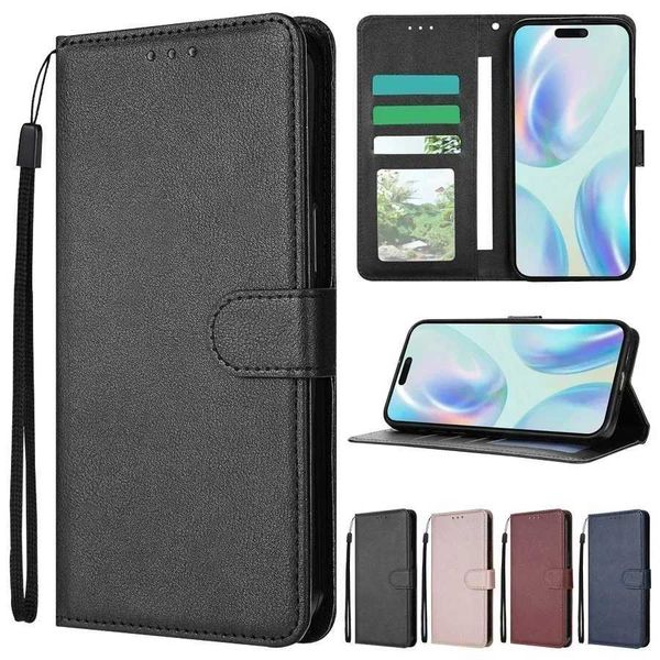 Wallet With Card Slot Photo Frame Stand Magnetic Flip Leather Case For iPhone 16 Pro Max 15 Plus 14 13 12 11 Anti-fall Cover Z250109