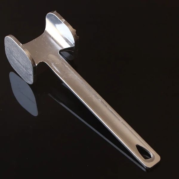 Meat Tenderizer Hammer Stainless Steel Steak Beef Pork Chicken Veal Poultry Kitchen Tools Meat Tools Martillo Ablandador De Carne De Acero I