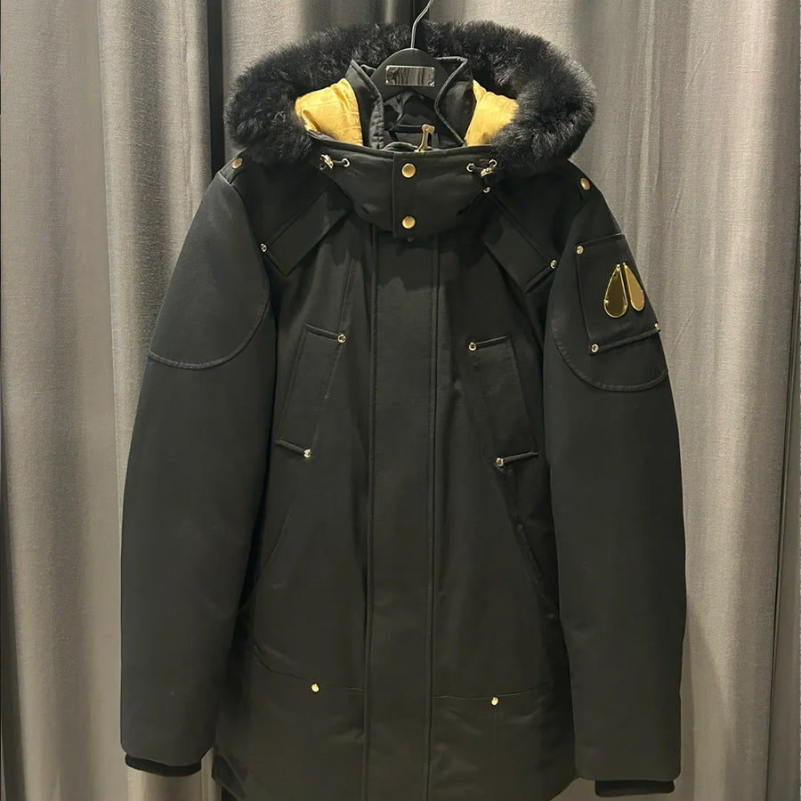 Designer Down Jacket Solid Color Winter Down Jacket Fuzzy Ball Trim Detail Classic Retro Style Thickened Warm Fabric Suitable for Casual Outerwear