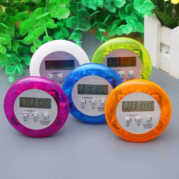 Timers New multifunctional mini LCD digital magnetic LCD stopwatch timer kitchen racing alarm clock stopwatch cooking tool J241116