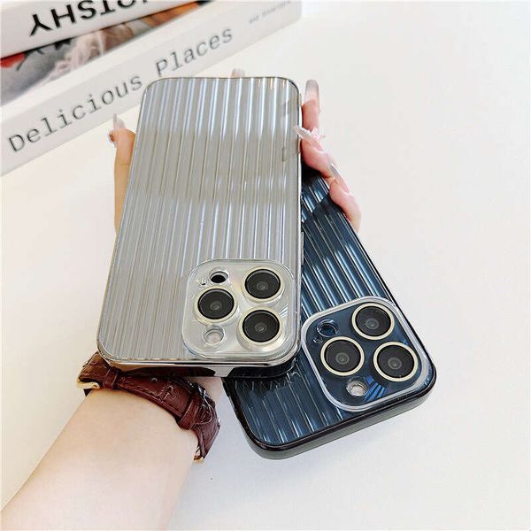 High end electroplated corrugated film suitable for 16 phone case iPhone 15 Promax lens film 14-13 Pro hard 12
