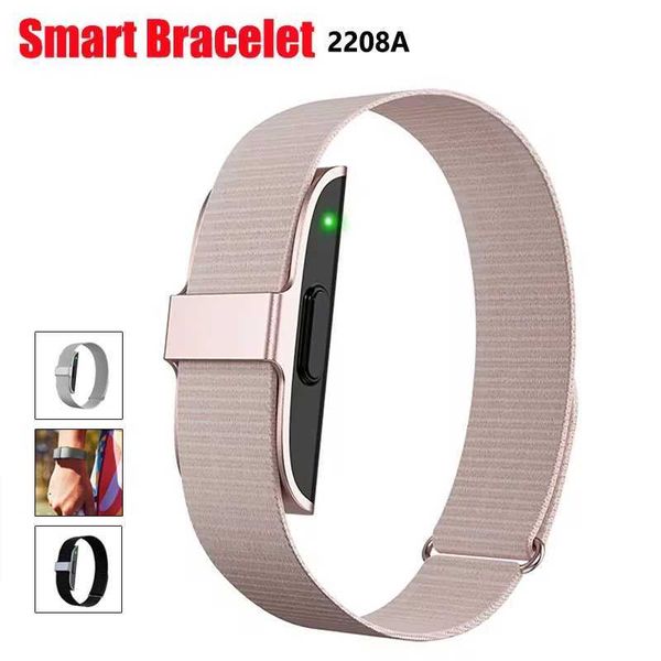 Hot Sale 08A Smart Bracelet Blood Pressure Monitor Pedeter Mens Wen Sports Fitness Tracker Electronic Bracelet Wristband T241114
