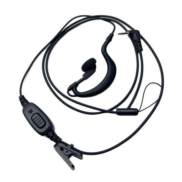 Walkie talkie earphones with microphone two-way radio PTT walkie-talkie headset wholesale The most competitive price
