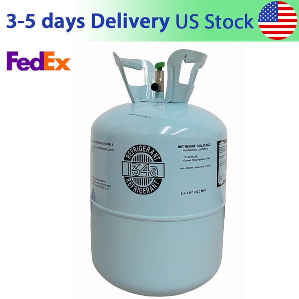 R134A 30lb Tank Cylinder Freon Refrigerant for Air Conditioners