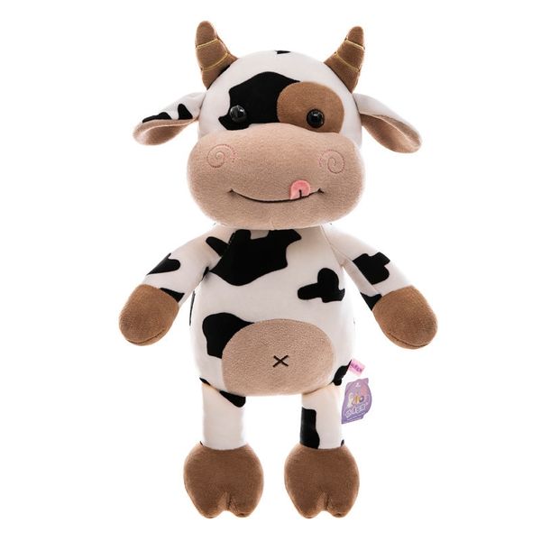 lifelike Creative Hobby Little Cow Plush Toys Gives Children&#039;s Dolls to Set up a Stall