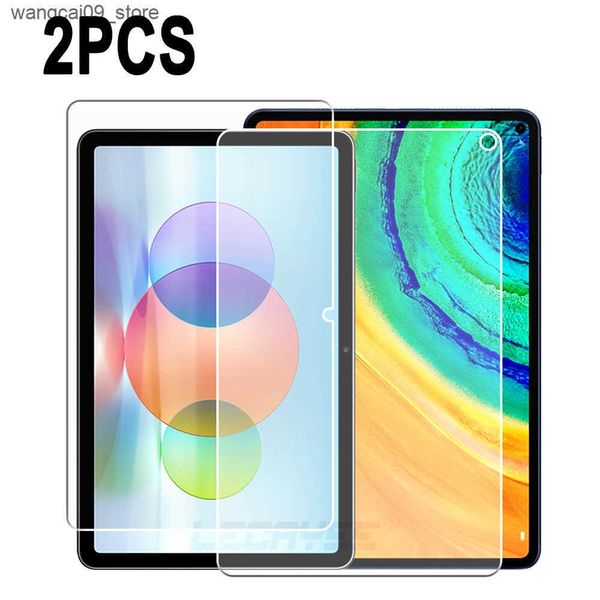 Tablet PC Protectors 2PCS Tempered Glass Screen Protector For MatePad 10.4 10.8 Pro 11 T8 T 10s 2023 2022 2021 MediaPad T5 T3 10.1 9.6 J2412