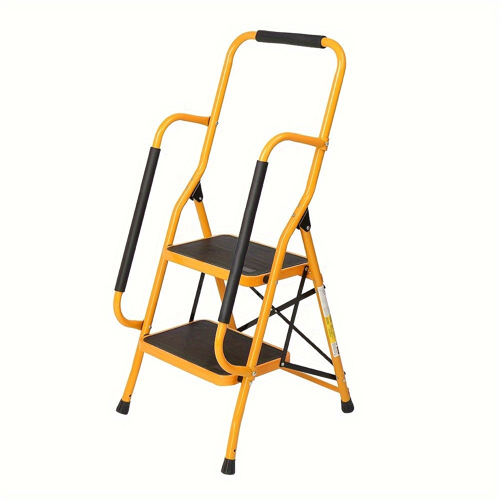 TEMU Iron 2- Ladder With Handrails Yellow