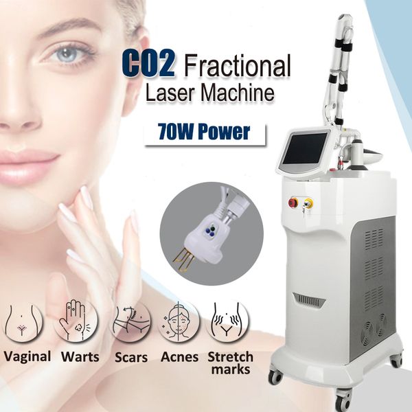 High quality Fractional CO2 laser beauty machine skin rejuvenation face resurfacing equipment 2 years warranty