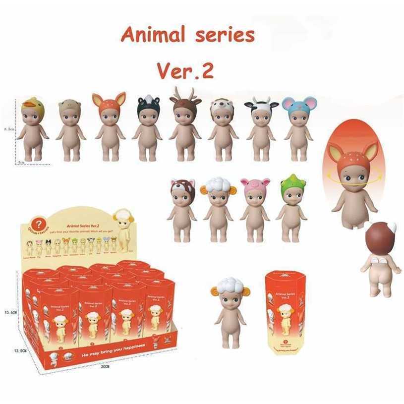 2025 Hot Angel Animal Series Ver2 Blind Box Cute Anime Figures Ornament Doll Fans Children Christmas Gift Surprise Blind Box YMX8