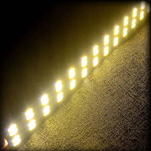 10PC DC12V 24V 5630 5730 CCT LED Bar Light Double Chip 6210LM 50cm 144leds 4000K Hard Strip Warm Cool White