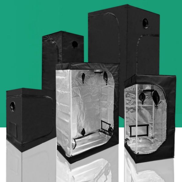 600D 70x70x200cm Grow Lights Tent Reflective Mylar Hydroponics Box Room Tent For Indoor Plants Growth