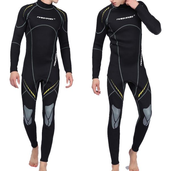 Wetsuits Drysuits Premium Neoprene Wetsuit 3mm Men Scuba Diving Thermal Winter Warm Wetsuits Full Suit Swimming Surfing Kayaking Equipment B