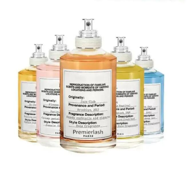 4 pcs set Woman Perfume 100ml Brand Fragrance EDT Paris Perfumes Cologne Jazz Club By the Fireplace Beach Walk Maison Spray Anti-Perspirant Deodoran
