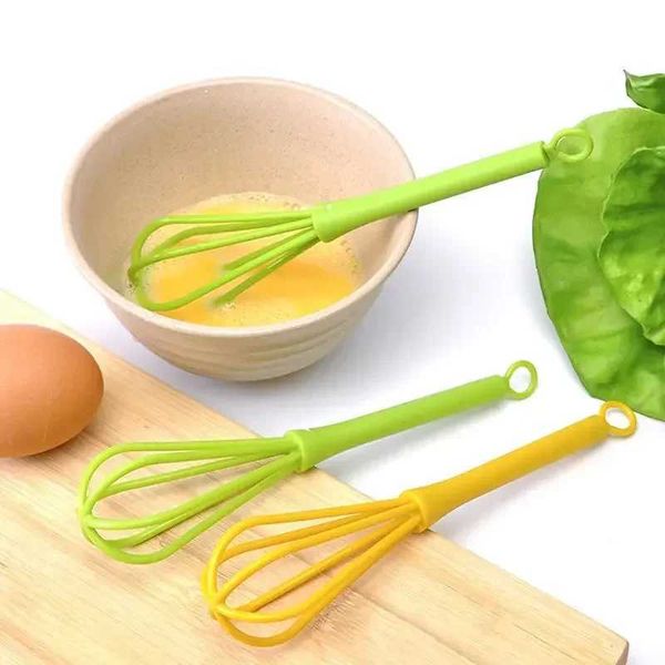 Kitchen Accessories Egg Manual Blender Whisker Plastic Cooking Tool Cream Baking Floor Blender Egg Tool Kitchen Tool 1 piece W241102