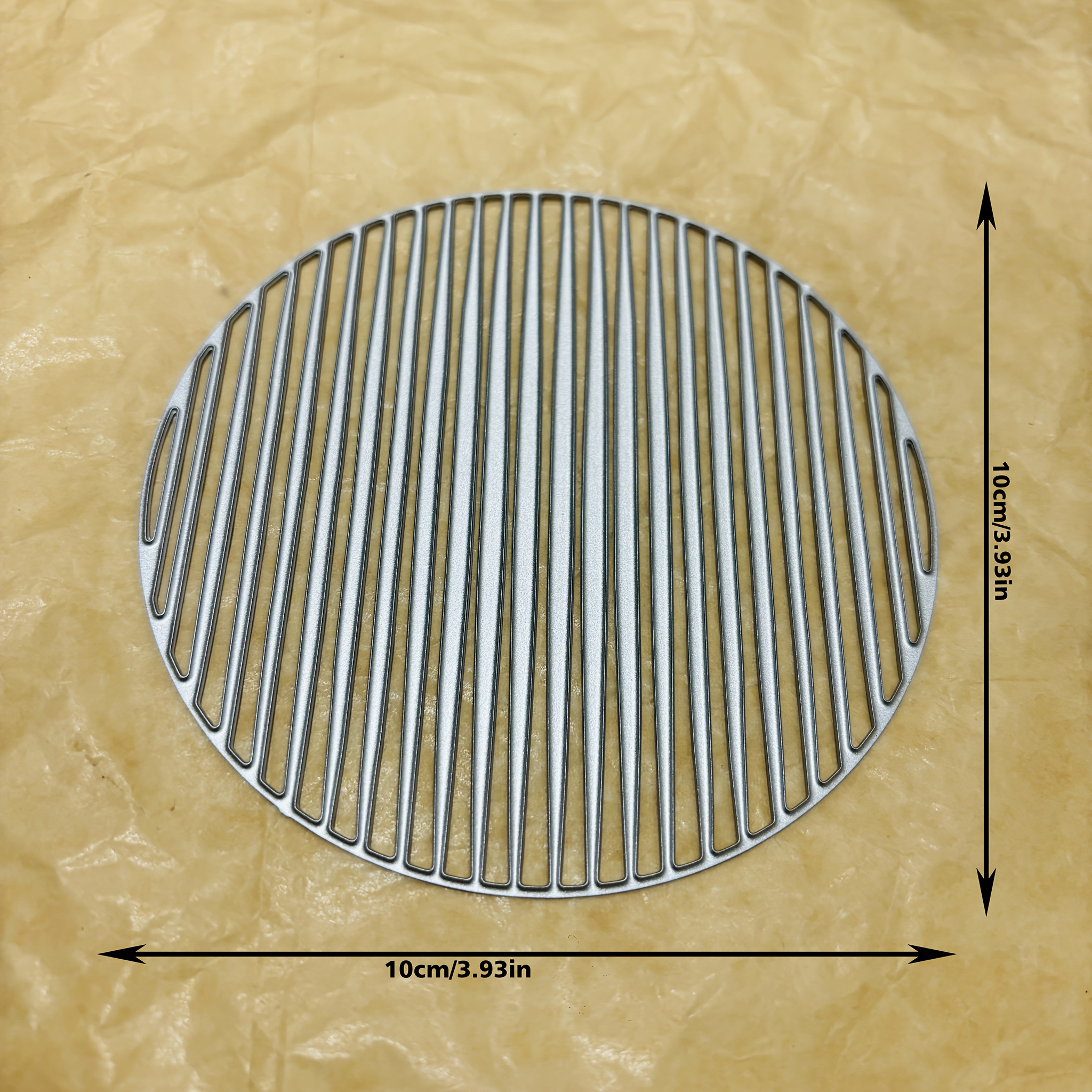 TEMU 1 Original Round Metal Cutting Die For Diy Scrapbooking, Handmade Greeting Cards, Home Decor, Greetings Crafting Tool.