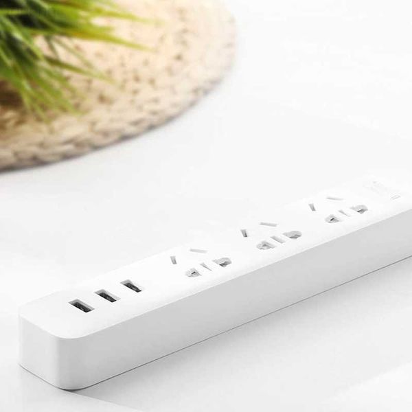 Sockets Power Strip 2 Outlet Plug socket with 3 USB ports for Home Electronics L230921