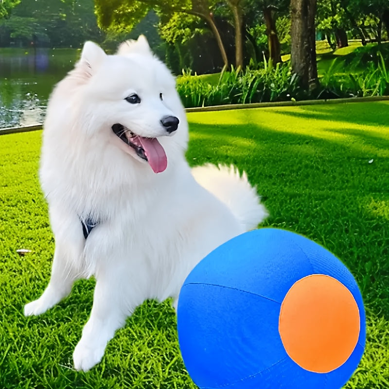 TEMU Pet Dog Toy Inflatable , Full Set Of Dog Ball Golden Ball Anti-boredom Ball Dog Dog Since Training Ball, Dog Ball, Dog Toys, Bulldog , , Without