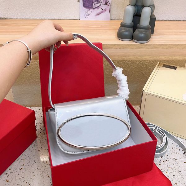 Designer bags Shoulder Dr double belts mini Cross Body bag Bags lady hobo metal smooth Tote Casual Clutch Valentines Day Strap Jingle Bag