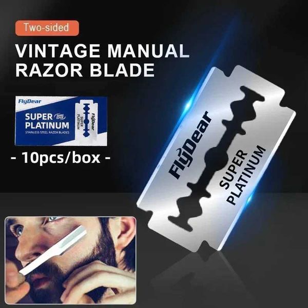 Electric Shaver Electric Shavers 10-20-30-50 razor blades used for double-sided razors stainless steel blades folding blades shaving and hai