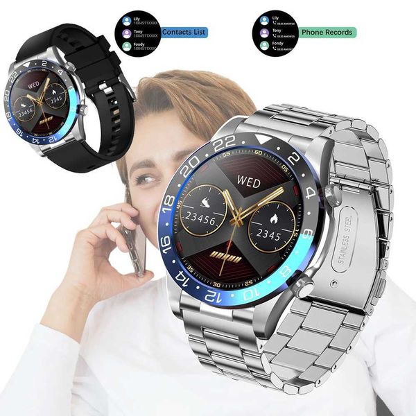 Mens smartwatch waterproof IP68 reloj smart hbre calling smart watch sleep monitoring sports mode NFC Y241114