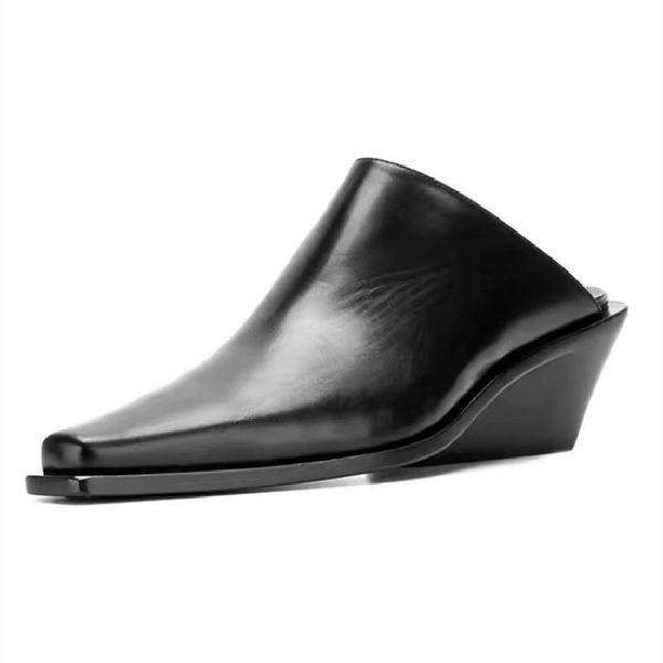 Platform Designer Women Slippers Female Outdoor Slip On Shoes Ladies Wedges Party Slides High Heels sandalias mujer big size 35-