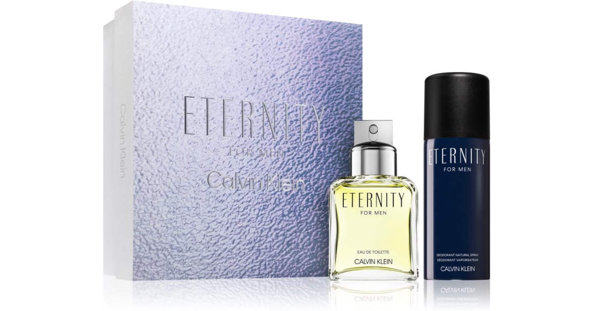 Calvin Klein Eternity presentset för män Eau de Toilette 100 ml + deodorantspray 150 ml