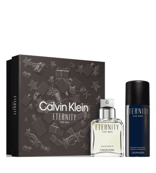 Calvin klein Eternity da uomo - EDT 100 ml + deodorante spray 150 ml