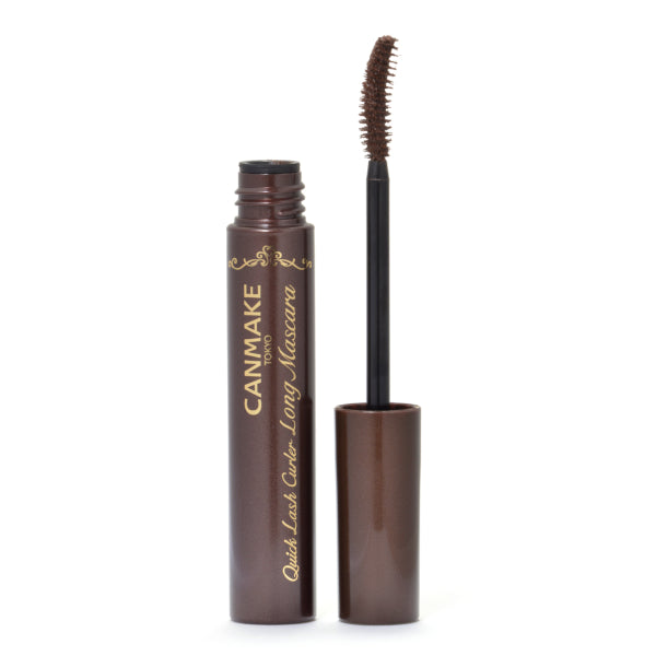 CANMAKE - Quick Lash Curler Long Mascara - 6.5g - 02 Brown