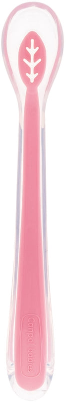 Canpol babies Vase și tacâmuri linguriță roz 1 buc