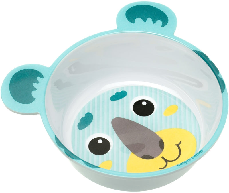 Canpol babies Cuenco infantil Hello Little verde 490 ml