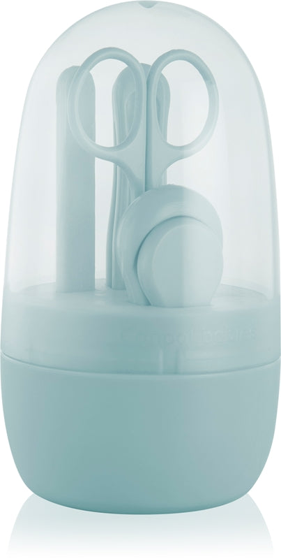 Canpol babies Set de cuidado de uñas Set de manicura infantil Azul