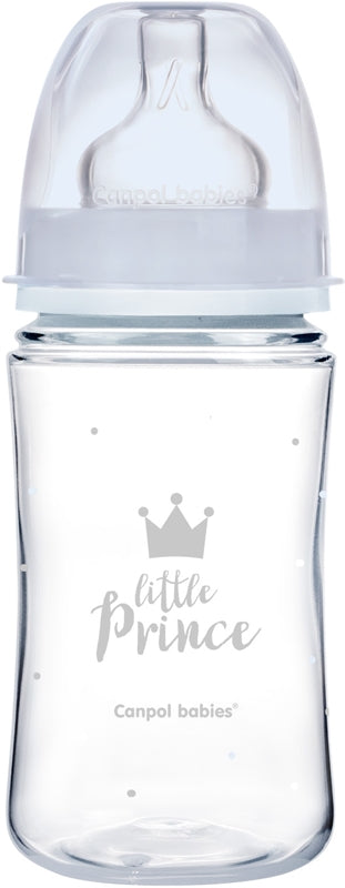 Canpol babies Royal babyflaske 3m+ Blå 240 ml