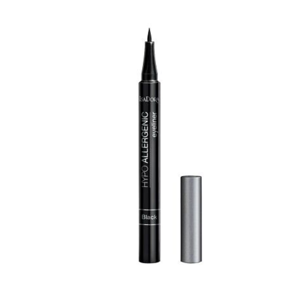 IsaDora Marker de ochi hipoalergenic pentru ochi sensibili, culoare 30 Negru, 1 ml