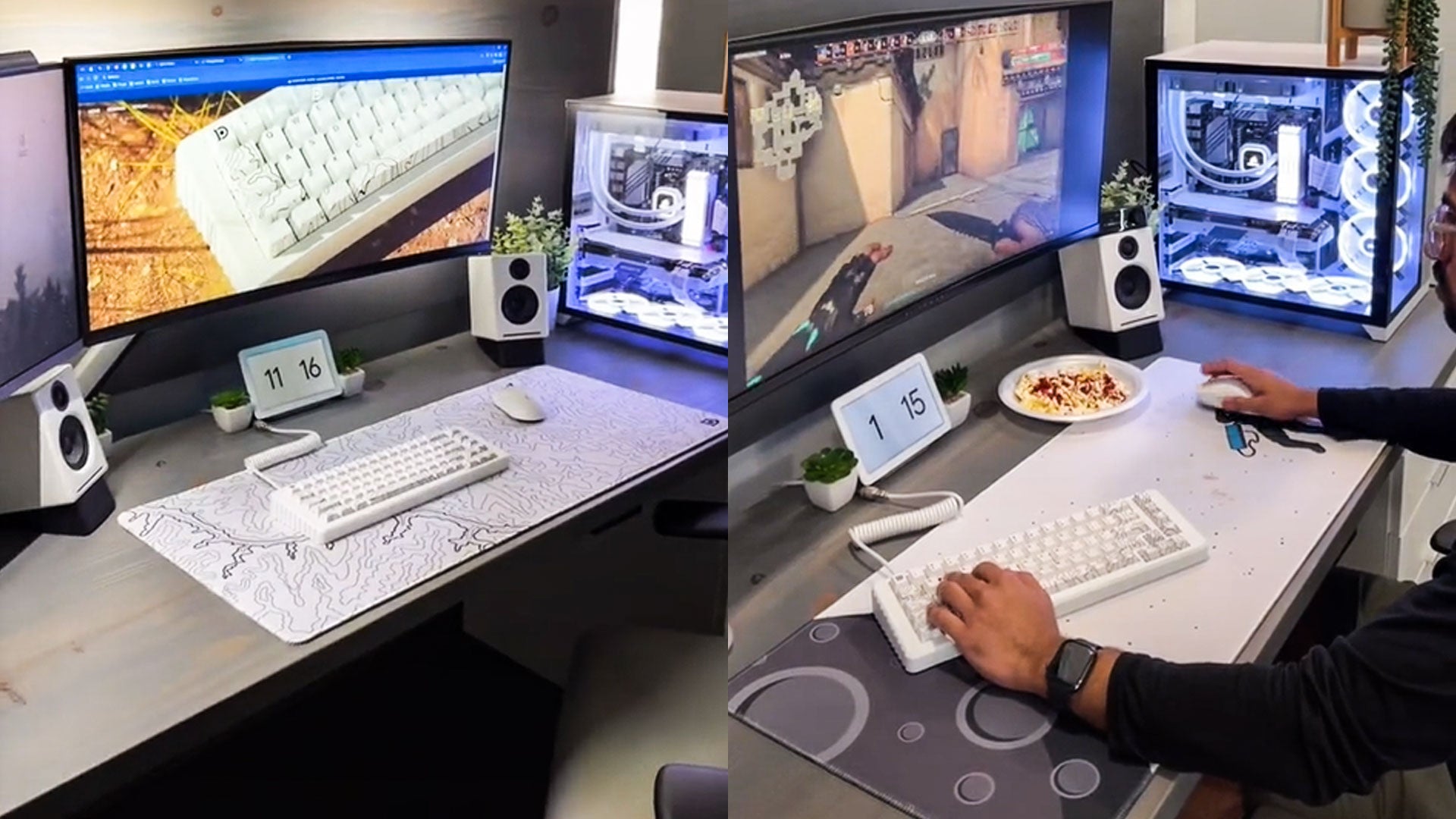 Deskr CanyonCaps White