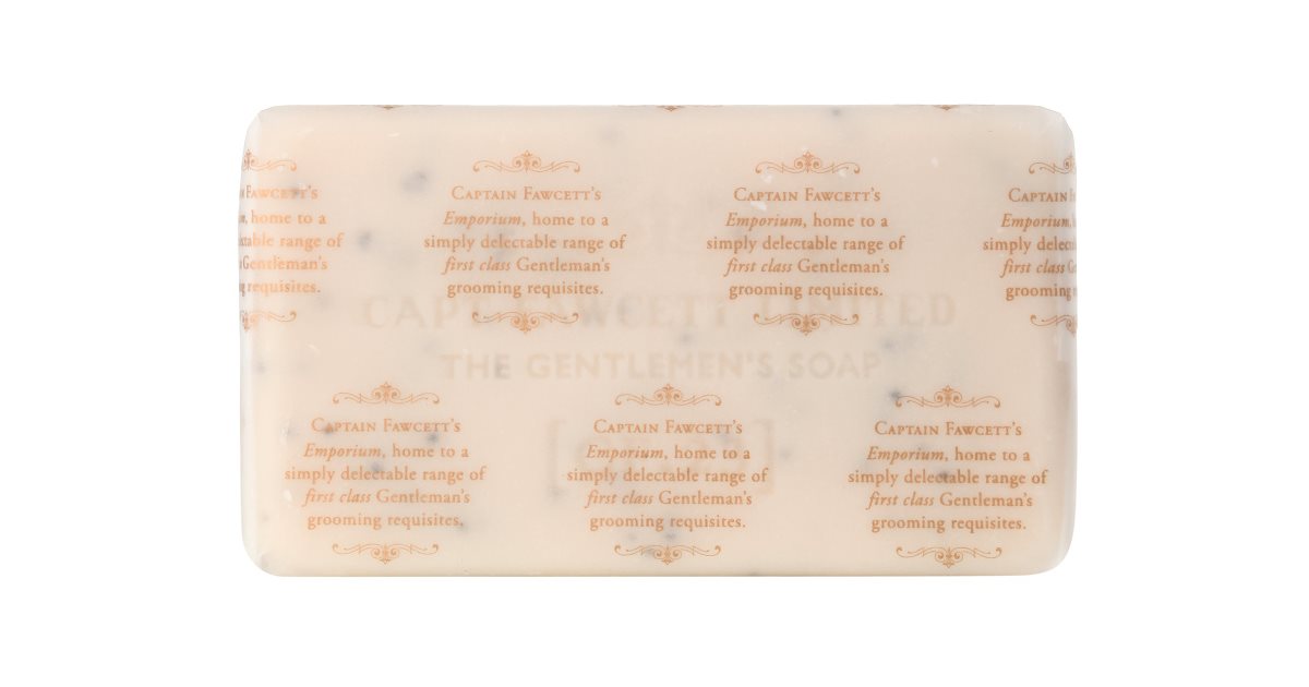 Captain Fawcett Savon nettoyant visage Expedition Reserve effet gommant 165 g